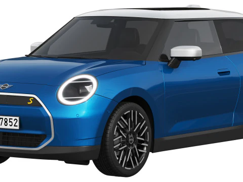 Mini Cooper SE 2024 Modèle 3D