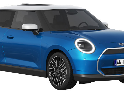 MiniCooper SE 2024 3D Модель