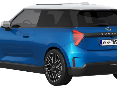MiniCooper SE 2024 3D Модель