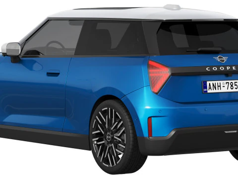 MiniCooper SE 2024 3D Model