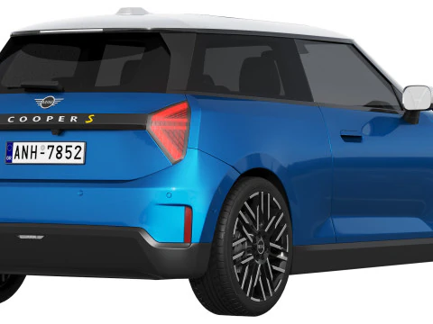 MiniCooper SE 2024 3D Model
