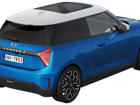 MiniCooper SE 2024 3D Модель