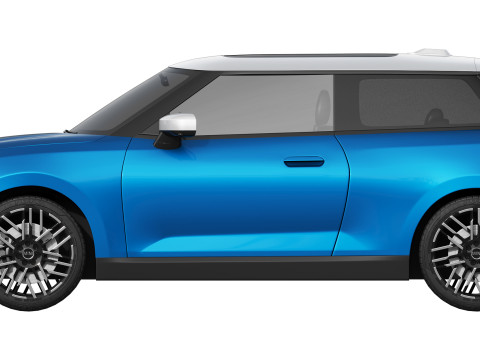 MiniCooper SE 2024 3D Модель