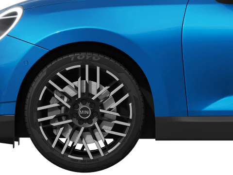 MiniCooper SE 2024 3D Model