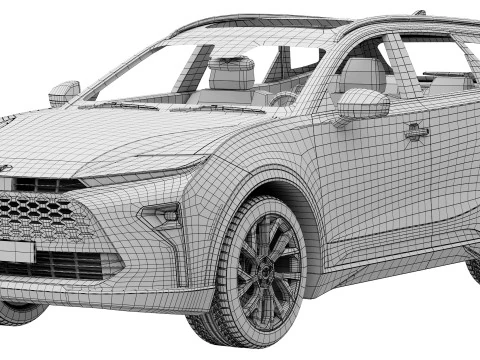 Toyota Crown Signia 3D Model