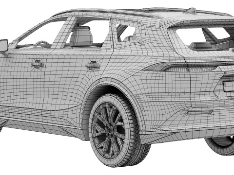 Toyota Crown Signia 3D Модель