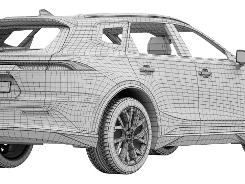 Toyota Crown Signia 3D Model