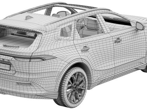 Toyota Crown Signia 3D Модель