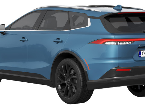 Toyota Crown Signia 3D Модель