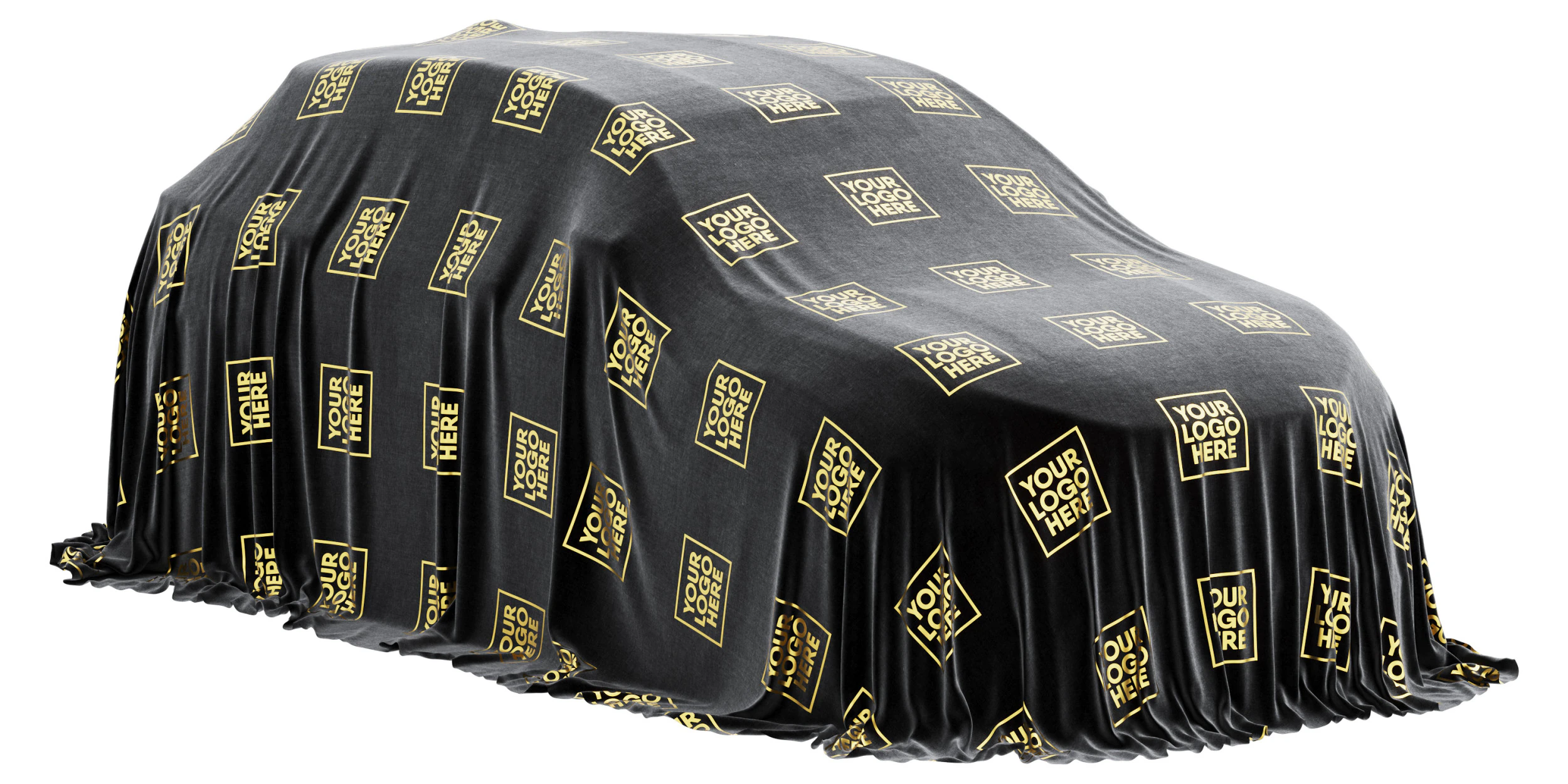 Car Cover small SUV 3D Model .c4d .max .obj .3ds .fbx .stl .blend 