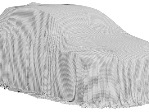 Car Cover small SUV 3D Model