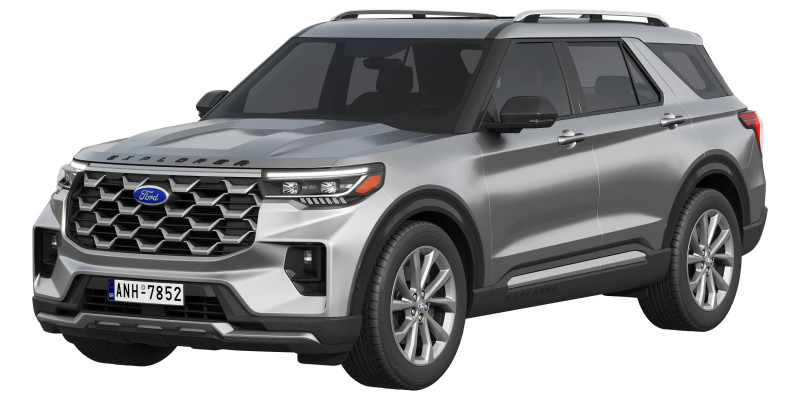 Ford-Explorer 2025 Modello 3D .c4d .max .obj .3ds .fbx .stl .blend 