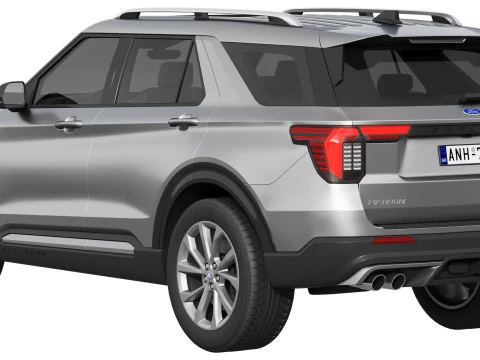 Ford-Explorer 2025 3D Model