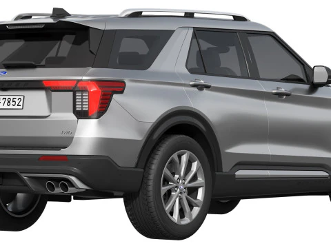 Ford-Explorer 2025 3D Model