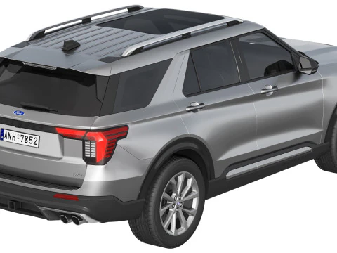 Ford-Explorer 2025 3D Model