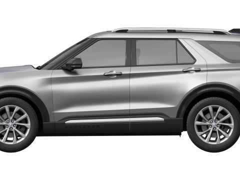 Ford-Explorer 2025 Modello 3D