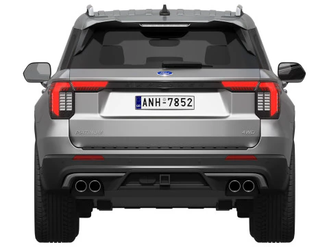 Ford-Explorer 2025 3D Model