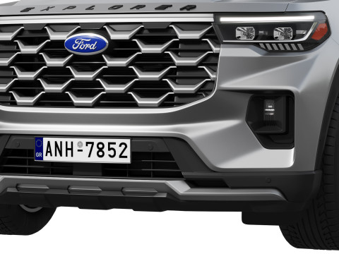 Ford-Explorer 2025 Modello 3D