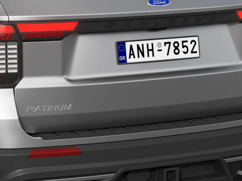 Ford-Explorer 2025 3D Model
