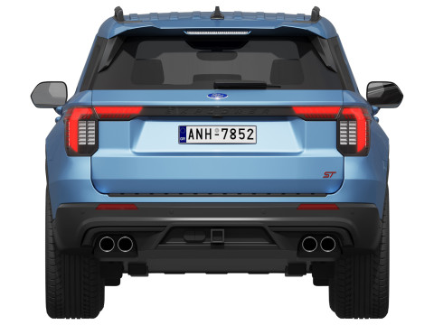 Ford-Explorer ST 2025 3D 模型