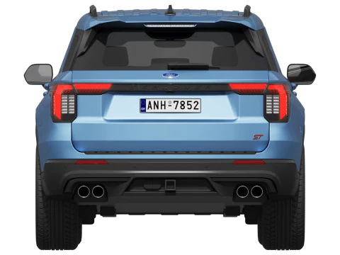 Ford-Explorer ST 2025 3D Model