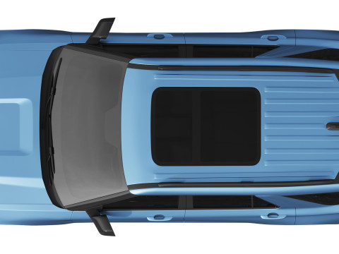 Ford-Explorer ST 2025 3D 模型