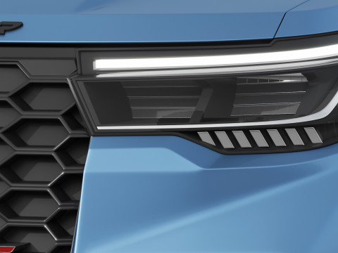 Ford-Explorer ST 2025 3D 模型