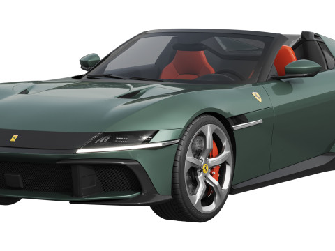 Ferrari 12Cilindri Spider 3Dモデル