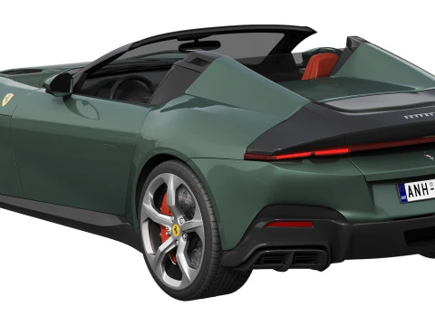 Ferrari 12Cilindri Spider 3D Model