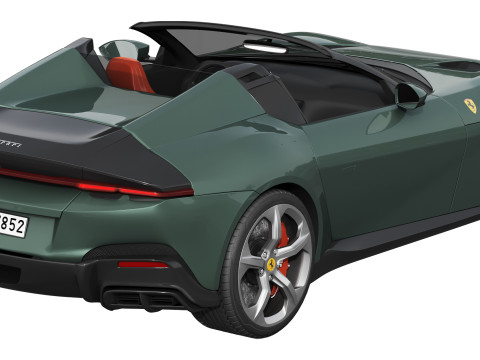 Ferrari 12Cilindri Spider 3D Model