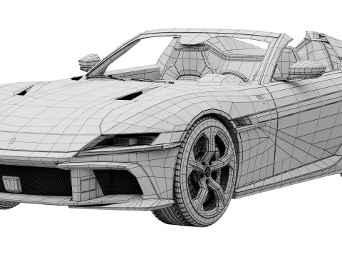 Ferrari 12Cilindri Spider 3D Model