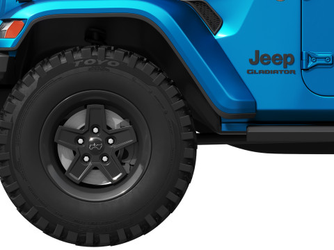 Jeep Gladiator Willys 2024 3D Model