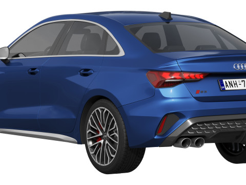 Audi S3 Sedan 2025 Modelo 3D