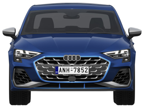 Audi S3 Sedan 2025 Modelo 3D