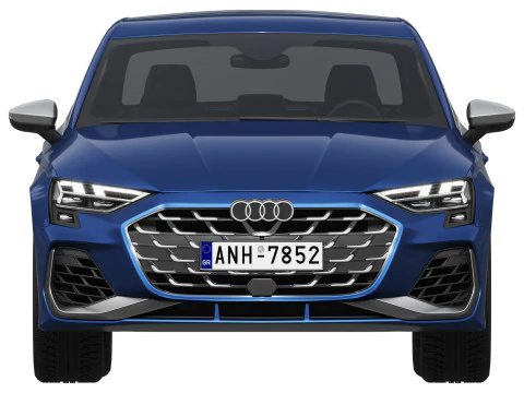 Audi S3 Sedan 2025 3D Model