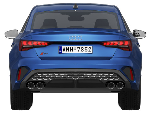 Audi S3 Sedan 2025 Modelo 3D