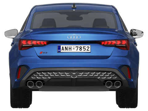 Audi S3 Sedan 2025 3D Model