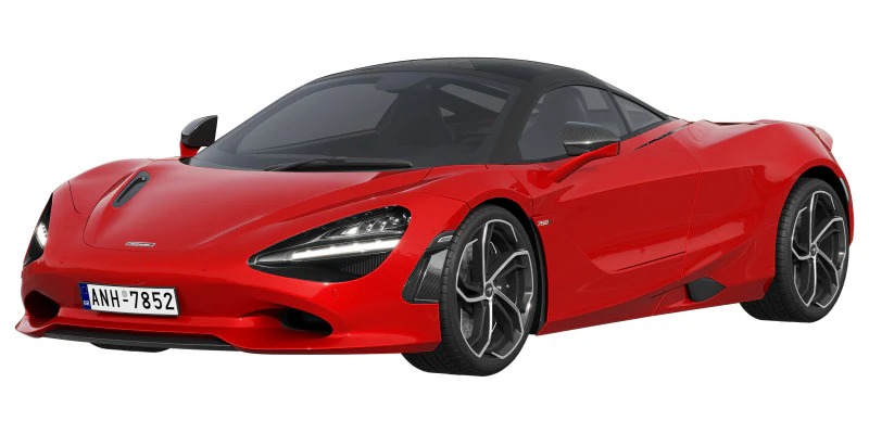 McLaren 750S Modelo 3D .c4d .max .obj .3ds .fbx .stl .blend 