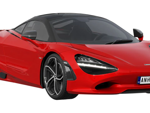 McLaren 750S Modelo 3D