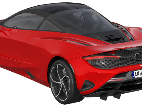 McLaren 750S Modelo 3D
