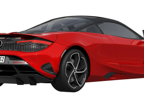 McLaren 750S Modelo 3D