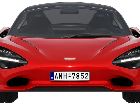 McLaren 750S Modelo 3D