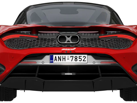 McLaren 750S Modelo 3D