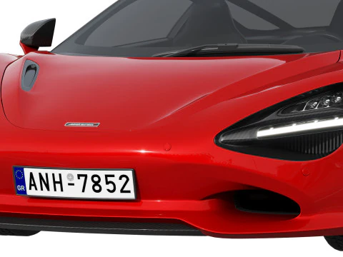 McLaren 750S Modelo 3D