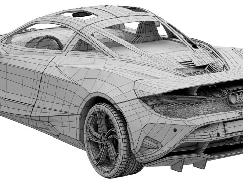 McLaren 750S Modelo 3D