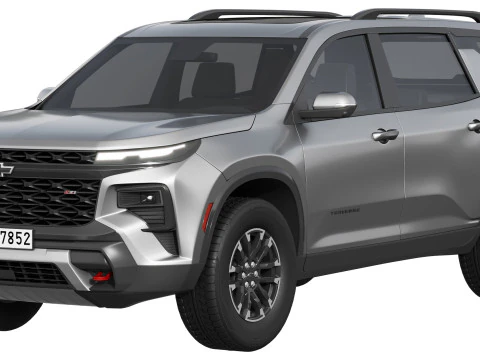 Шевроле Траверс Z71 2024 3D Модель