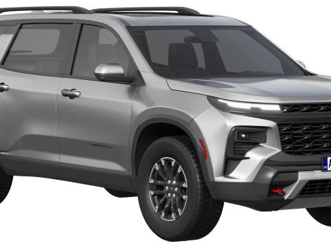 Chevrolet Traverse Z71 2024 Modelo 3D