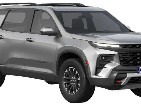 Chevrolet Traverse Z71 2024 3D Model