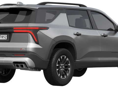 Chevrolet Traverse Z71 2024 Modelo 3D