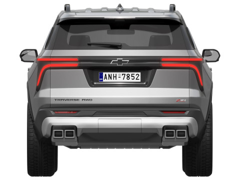 Chevrolet Traverse Z71 2024 Modelo 3D